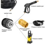 M22 Adapter High Pressure Washer Gun Hose Pipe Quick Connector for Karcher Serie - Image 3