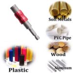 Magnetic Pivot Drill Bit Holder Steel Impact Pivoting Swivel Screw Drill-Bit Tip - Image 3