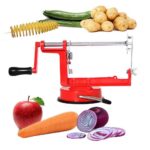 Manual Potato Twister Tornado Slicer Curly Fries Cutter Machine Carrot Spiral - Image 2