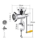 Meat Grinder Manual Kitchen Mincer Stuffer Table Hand Sausage Filler Maker AU - Image 3
