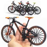 Mini 1:10 Bicycle Model Diecast Metal Finger Mountain Bike Racing Collection - Image 2