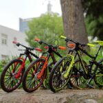 Mini 1:10 Bicycle Model Diecast Metal Finger Mountain Bike Racing Collection - Image 3
