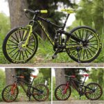 Mini 1:10 Bicycle Model Diecast Metal Finger Mountain Bike Racing Collection - Image 4