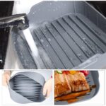 Multifunctional Air Fryer Silicone Pot Non-stick Oven Accessories Baking Tray - Image 7