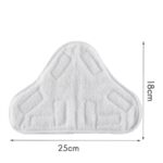 NEW Stick On White Washable Cleaning Pads Microfiber For X5 Steam Mop H20 H2O - Image 2