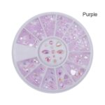 Nail Art Rhinestones Wheel Craft Gems decorations Bling Crystals Diamantes - Image 5