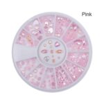 Nail Art Rhinestones Wheel Craft Gems decorations Bling Crystals Diamantes - Image 4