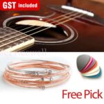 New 6 Pcs Universal Acoustic Music Guitar Strings Steel Classical Premium Light