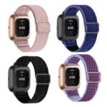 Nylon Strap Fabric Elastic Band Stretchable Watchband For Fitbit Versa 1/2/Lite