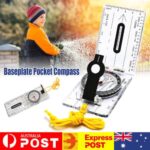 Orienteering Baseplate Compass Lensatic Camping Map Tactical Army Gear Hiking