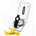 Orienteering Baseplate Compass Lensatic Camping Map Tactical Army Gear Hiking - Image 3