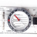 Orienteering Baseplate Compass Lensatic Camping Map Tactical Army Gear Hiking - Image 5