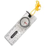 Orienteering Baseplate Compass Lensatic Camping Map Tactical Army Gear Hiking - Image 6