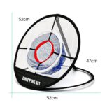 Outdoor Indoor Training Aid Easy Golf Chipping Pitching Cage Mat Practice Net - Image 2