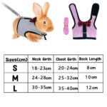 Pet Small Animal Mesh Hamster Rabbit Vest Harness Leash Lead Bunny Traction Rope - Image 7