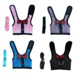 Pet Small Animal Mesh Hamster Rabbit Vest Harness Leash Lead Bunny Traction Rope - Image 5