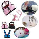 Pet Small Animal Mesh Hamster Rabbit Vest Harness Leash Lead Bunny Traction Rope - Image 6