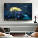 Portable Digital TV Antenna Indoor Outdoor 200Mile For Freeview Aerial HDTV - Image 2