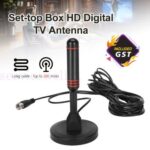Portable Digital TV Antenna Indoor Outdoor 200Mile For Freeview Aerial HDTV