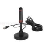 Portable Digital TV Antenna Indoor Outdoor 200Mile For Freeview Aerial HDTV - Image 6
