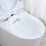 Portable Hemorrhoid Therapy Sitz Bath Toilet Bidet Tub For Pregnant Patient - Image 3