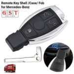 Remote Key Shell /Case/ Fob For Mercedes-Benz CL SLK CLK C,E ,S Class 3 Button