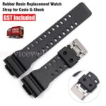 Rubber Resin Replacement Wrist band watch strap for Casio G-SHOCK G-8900 GA-110