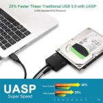 SATA Hard Drive Adapter USB 3.0 to 2.5 /3.5  Cable/UASP to USB3.0 Converter AU - Image 7