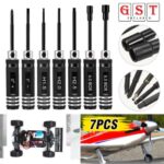 Screwdriver Set RC Tool Steel Kit for RC Model Car Helicopter Black AU 7/14 Pcs