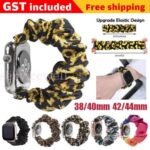 Scrunchie Elastic Watch Straps Watchband For Apple Watch Band Series 7 6 5 4 3 2