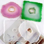 Silicone Shaped Coaster Mold Tray Epoxy Resin Mould DIY Craft Jewelry Tool Au - Image 3