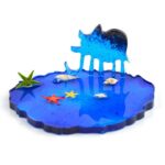 Silicone Shaped Coaster Mold Tray Epoxy Resin Mould DIY Craft Jewelry Tool Au - Image 2