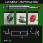 Silicone Tip Solder Sucker Pump Remover Engineer Desoldering Pump Tool Portable - Image 7