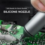 Silicone Tip Solder Sucker Pump Remover Engineer Desoldering Pump Tool Portable - Image 5