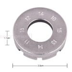 Spoke Wrench Bicycle Bike Wheel Steel Spanner Ring Vehicle Repair Tool Cycling - Image 3