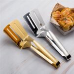 Stainless Steel BBQ Tongs Barbecue Grill Food Clip Ice Tong Meat Salad Clamp - Image 2