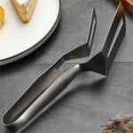 Stainless Steel BBQ Tongs Barbecue Grill Food Clip Ice Tong Meat Salad Clamp - Image 6