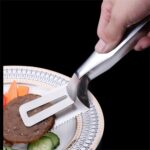 Stainless Steel BBQ Tongs Barbecue Grill Food Clip Ice Tong Meat Salad Clamp - Image 4