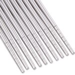 Stainless Steel Chopsticks Asian Korean Chinese Dinner Metal Reusable Cutlery - Image 3