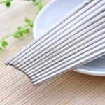 Stainless Steel Chopsticks Asian Korean Chinese Dinner Metal Reusable Cutlery - Image 5