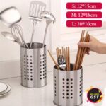 Stainless Steel Cutlery Stand Home Kitchen Rack Sink Tidy Drainer Utensil Holder