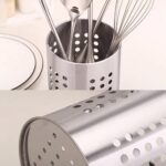 Stainless Steel Cutlery Stand Home Kitchen Rack Sink Tidy Drainer Utensil Holder - Image 7