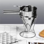 Stainless Steel Donut Cupcake Waffle Batter Funnel Pancake Dispenser Baking Tool - Image 2