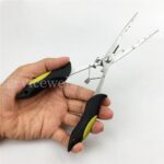 Stainless Steel Fishing Hook Remover Pliers Braid Tackle Line Cutter Scissors AU - Image 6