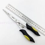 Stainless Steel Fishing Hook Remover Pliers Braid Tackle Line Cutter Scissors AU - Image 4