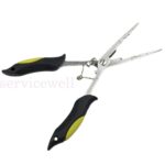 Stainless Steel Fishing Hook Remover Pliers Braid Tackle Line Cutter Scissors AU - Image 2
