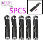 TACTICAL FLASHLIGHT SMALL LED Torch Light Mini Pen Super Bright TINY Penlight
