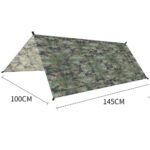 Tent Tarp Waterproof Lightweight Polyester Rain Fly Hammock Cover Camping Hiking - Image 2