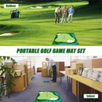 The Indoor Casual Golf Game Set Golf Putting Royale Golf Game Golf Hitting Mats - Image 5