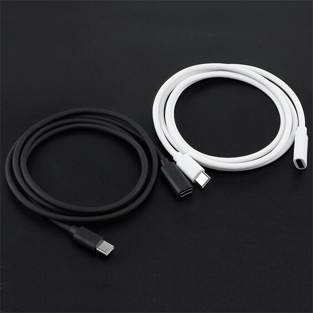 Type-C Extension Charging Cable USB 3.1 USB-C Male to Female Cord Lead 1M - Image 5